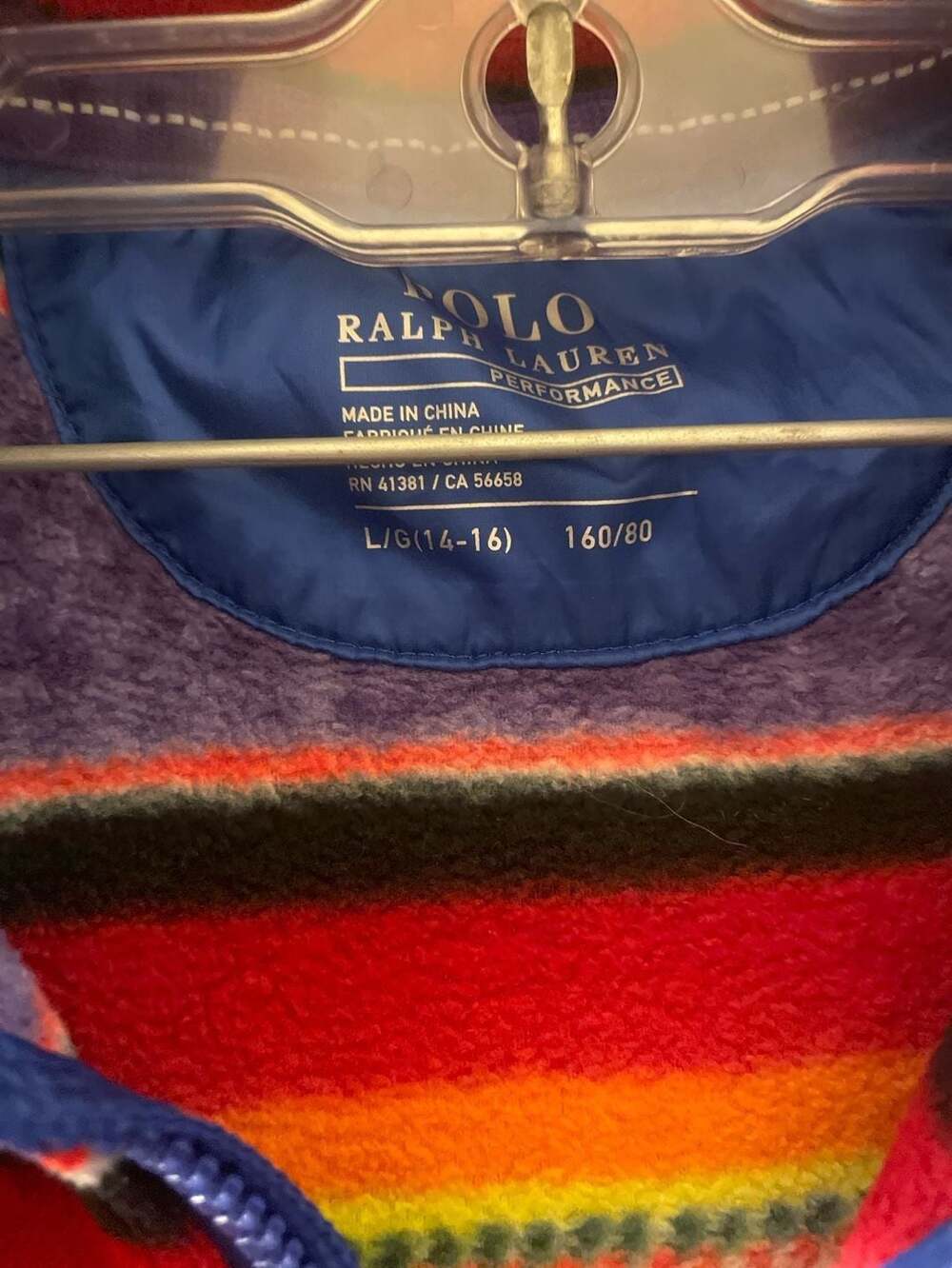 Youth Polo Ralph Lauren Sportsman Wildlife Native Fleece HalfZip Pullover - Picture 3 of 8